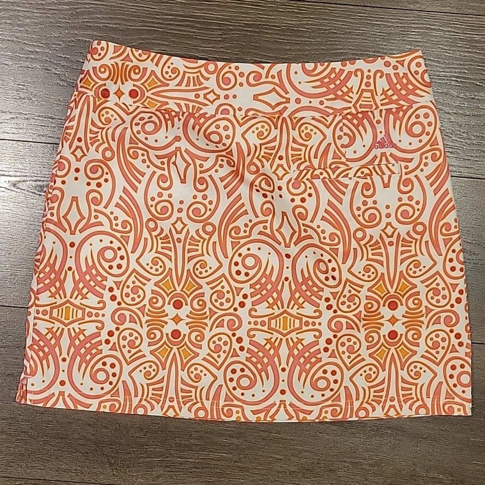 ❤️ NWOT! ADIDAS CLIMACOOL CONTRAST BLOOMING TATTOO SKORT / TENNIS SKIRT - Picture 9 of 9